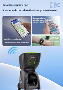 New Arrival Pusun AI Intelligence Smart Padel Tennis Ball Machine Pusun PT-Pro AI Tennis Ball Launcher Training Match Usage - Product Image 4