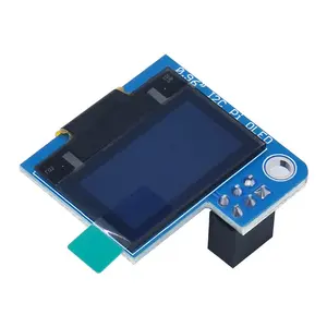 Raspberry P 0.96 Inch OLED I2C SSD1306 128 x 64 Blue Screen Display Module for Raspberry Pi 4B 3B Zero 2 W