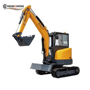 Livraison Gratuite <span class=keywords><strong>Mini</strong></span>-Excavatrice 3,5 Tonnes Moteur Kubota Vanne Multivoies Sensible à la Charge Climatisation Chenilles en Acier <span class=keywords><strong>Pince</strong></span> à Griffe - Product Image 1