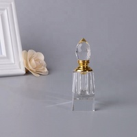 Pyramide Kristallglas Parfüm flasche mit 1-10 ml für Souvenir geschenke