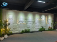 Panneau mural en pierre 3D léger en PU, revêtement en pierre artificielle en polyuréthane, faux rocher, disponible en plusieurs couleurs