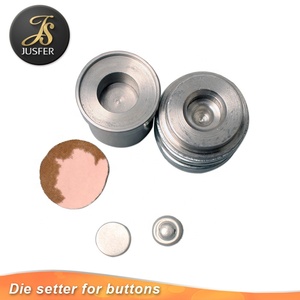 Rifornimento della fabbrica della porcellana piatto pulsante tessuto ricoperto pulsante mould die setter per i pulsanti - Product Image 2