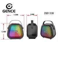 GENCE Xbodo para Caja de Sonido Portátil 710, Altavoz DJ 5.0 con Iluminación LED RGB y Carcasa de Plástico