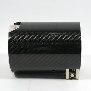 Embouts d'échappement universels en fibre de carbone pour <span class=keywords><strong>BMW</strong></span> F87 M2, F80 M3, F82, F83 M4, M5, M6, M135i, M235i, M335i, <span class=keywords><strong>M435i</strong></span> - Product Image 2