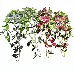 Decorazione da Parete con <span class=keywords><strong>Foglie</strong></span> Artificiali di Edera <span class=keywords><strong>e</strong></span> Patata Dolce, 37 <span class=keywords><strong>Foglie</strong></span>, Pianta Artificiale per Soggiorno, <span class=keywords><strong>Foglie</strong></span> per Cesto di Fiori - Product Image 4