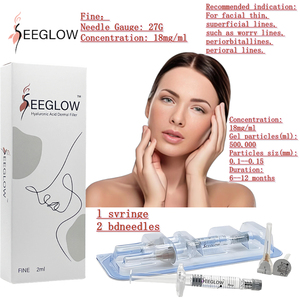 Seeglow Derm Deep 2ml Gel Filler Iniettabile Sbiancante per Viso, Mento, Labbra, Seno e Mani con <span class=keywords><strong>Acido</strong></span> <span class=keywords><strong>Ialuronico</strong></span> - Product Image 2