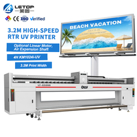 Impresora Industrial LETOP G3200, Plotter de Impresión Konica 1024I de 3.2 M con 4 Cabezales, Impresora de Inyección de Tinta de 3.2M, Impresora Solvente