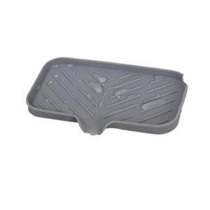 Draining Mat Silicone Sink Water Collection Non Slip Countertop Mat Faucet Splash Proof Kitchen Accessory - Product Image 4