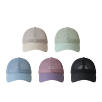 Casquette de baseball légère en maille pour l'été, unisexe, respirante, séchage rapide, protection solaire, casquette de sport pour l'extérieur