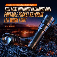 Linterna Industrial Brillante con Zoom, Recargable, LED, Cuerpo de Aleación de Aluminio, Clasificación IP44, 890 Lúmenes, Ra90, 5000K, Luz Diurna, Venta al Por Mayor