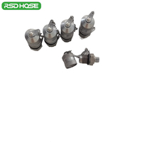 Kit de test hydraulique en acier au carbone haute pression de différentes tailles Accessoires de couplage de test pour tuyau de pression de test micro