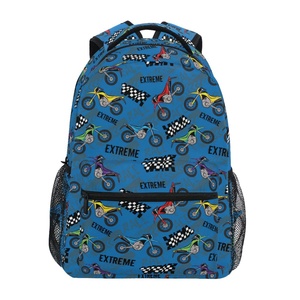 2025 New Arrivals Trending Custom Fashion Cartoon Print <b>Lightweight</b> Book Bag School <b>Backpack</b> with Zipper Closure - Product Image 1