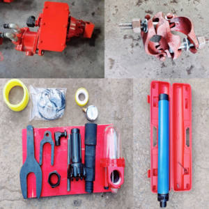 핫 세일 공기 압축기를 가진 작은 휴대용 <span class=keywords><strong>DTH</strong></span> 드릴링 리그 사면 훈련 - Product Image 3