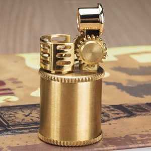 Encendedor de Queroseno ZORRO de Nuevo Diseño, Encendedor Creativo de Estilo Antiguo con Rueda de Moler, Encendedores Gruesos al por Mayor - Product Image 6