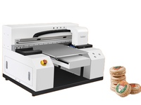 Impresora Comercial de Pasteles A2 |   Impresora de Alimentos de Cama Plana con Tinta Comestible para Producción de Panadería, Pastelería y Postres, Formato Grande de 420*600 mm