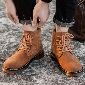 Botas de Trabajo de Estilo Clásico al por Mayor, con Parte Superior de Piel de Cerdo, Zapatos de Tobillo para Hombre, Tallas 46, 47, 48 - Product Image 5
