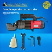 Machine de coupe hydraulique électrique Portable 20mm pince coupante de barre d'acier 220v coupe-barre d'acier électrique Portable série 16/20/25