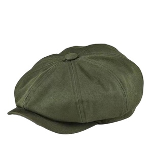 Nouveau Béret Brodé en Coton Style Gavroche Tendance et Populaire, Casquette de Sport d'Extérieur Unisexe Anti-UV, Quatre Chapeaux - Product Image 5