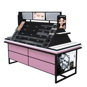 Expositor de Cosméticos Personalizado para Minoristas, Estante de Exhibición de Productos de Belleza para Tiendas, Expositor de Pared para Labiales - Product Image 2
