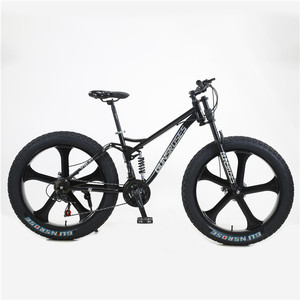 Fatbike — vélo <span class=keywords><strong>Fat</strong></span> <span class=keywords><strong>Bike</strong></span> en carbone coloré OEM, <span class=keywords><strong>26</strong></span> <span class=keywords><strong>pouces</strong></span>, suspension <span class=keywords><strong>complète</strong></span> avec pneus larges de 26x4.9 - Product Image 5