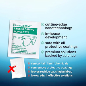 Lingettes nettoyantes pré-humidifiées Su Xiang anti-buée pour lunettes, lunettes de soleil, appareils photo et écrans de téléphone, emballées individuellement - Product Image 4