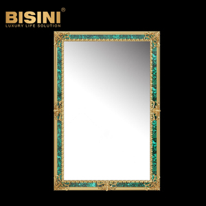 Espejo de Pared de Cobre Puro de Gran Tamaño, Espejo Clásico de Bronce para Colgar en la Pared, Ideal para Maquillaje de Actores - Product Image 3