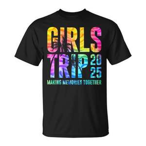 T-shirt d'été tie-dye pour filles 2025 : Créons des souvenirs ensemble - Product Image 1