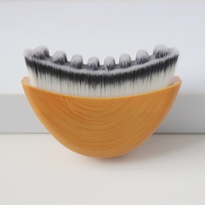 Pinceau de contour lymphatique pour le visage <span class=keywords><strong>et</strong></span> les yeux avec logo personnalisé - Conception ergonomique, nylon, drainage précis de la peau, massage, pinceau de maquillage unique - Product Image 4