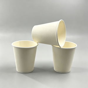 Vaso de papel con revestimiento de PE de alta rigidez con tapas, impresión de 0-8 colores, tamaño personalizado para café caliente, leche, té, fabricante, compra al por mayor - Product Image 4