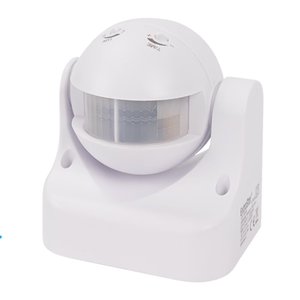 Tự động 180o xoay Tường Cảm biến <span class=keywords><strong>PIR</strong></span> Motion Detector với 220V Đầu Ra Cảm biến vị trí - Product Image 1