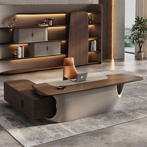 เก้าอี้สำนักงานผู้บริหารดีไซน์จีนทันสมัย วัสดุ PVC คุณภาพสูง เฟอร์นิเจอร์เชิงพาณิชย์ - Product Image 2