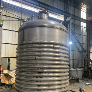 Reactor de tanque agitado continuo con camisa, mezclador de líquido, tanque de mezcla química con agitador, reactor con camisa - Product Image 2