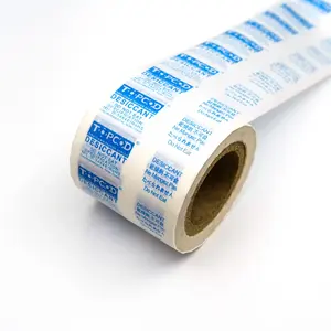 防塵防水乾燥剤包装紙乾燥剤用のカスタマイズされた乾燥剤包装紙