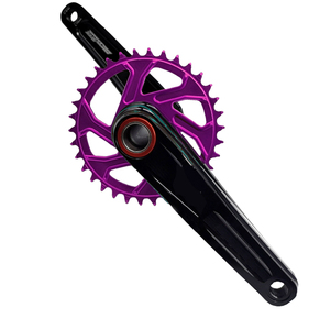 32T-40t 96bcd, 104bcd, 110bcd đường xe đạp crankset 160mm 170mm Hợp kim nhôm thẳng Crank cho đường xe đạp Phụ tùng xe đạp - Product Image 5