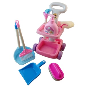 Jouets <span class=keywords><strong>de</strong></span> simulation <span class=keywords><strong>de</strong></span> maison intérieure Toysbase, <span class=keywords><strong>chariot</strong></span> <span class=keywords><strong>de</strong></span> nettoyage, trousse d'outils sanitaires, jouets pour enfants <span class=keywords><strong>de</strong></span> 2 à 4 ans, unisexe - Product Image 6