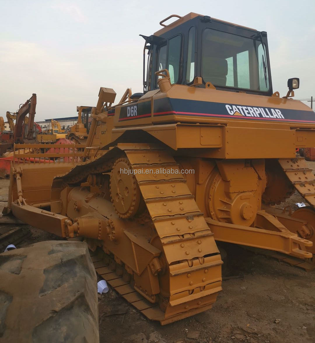 Mini Bulldozer Caterpillar D6 D7 D8 CAT Bulldozer Komatsu Crawler Bulldozer 220hp ขนาดกะทัดรัด Ripper Dozer สำหรับขาย