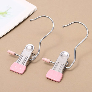 Colgador <span class=keywords><strong>de</strong></span> Ropa <span class=keywords><strong>de</strong></span> Acero Inoxidable Ecológico con Gancho <span class=keywords><strong>de</strong></span> Clip Sin Costuras para Balcón y Sala <span class=keywords><strong>de</strong></span> Estar - Duradero, <span class=keywords><strong>de</strong></span> Una Sola Capa, Montado en la <span class=keywords><strong>Pared</strong></span> - Product Image 3
