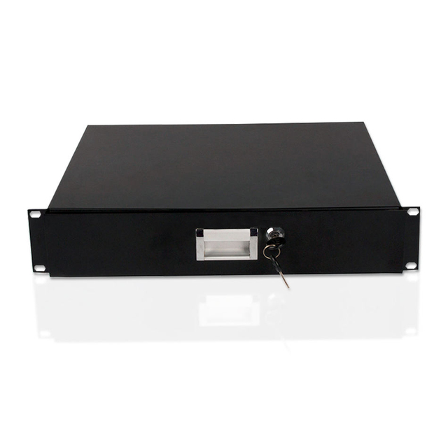 19inch 2U 3U 4U Server Rack Network Cabinet Case Rackmount Lockable Deep Sliding Drawer with Key in Stock SPCC Steel