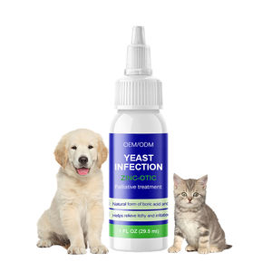<span class=keywords><strong>Gotas</strong></span> de tratamiento para infecciones por levaduras para perros, suplemento antiinflamatorio para alergias en la piel del oído, picazón, suplementos para el cuidado de la salud de mascotas - Product Image 1