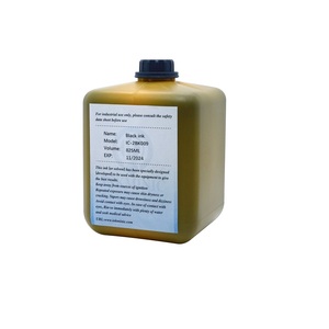 Cartouche d'encre noire compatible IC-2BK009 825 ml pour imprimante Domino, encre pour imprimante jet d'encre Domino - Product Image 1