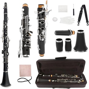 Clarinete Profesional Bb de 17 Llaves, Clarinete de Plástico ABS para Estudiantes, Instrumento Musical, Juego Completo con Accesorios, Kit de Limpieza y Correa - Product Image 2