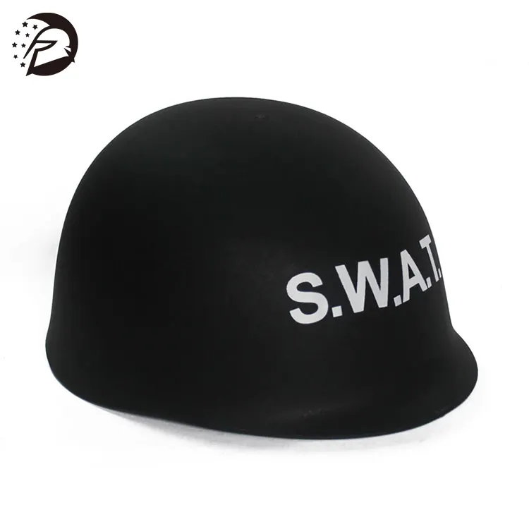 Venta caliente de alta calidad SWAT soldado militar Sombrero duro de plástico casco del ejército