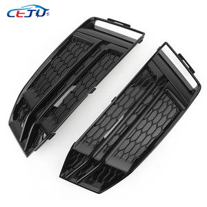 Grille de phare antibrouillard <span class=keywords><strong>avant</strong></span> de voiture noire brillante pour <span class=keywords><strong>Audi</strong></span> <span class=keywords><strong>A4</strong></span> S4 B9 <span class=keywords><strong>S</strong></span>-<span class=keywords><strong>Line</strong></span> 2016 <span class=keywords><strong>2017</strong></span> 2018 - Product Image 6