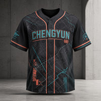 Maillot de baseball streetwear personnalisé en gros – Uniforme d'équipe urbain à motifs graphiques