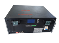 Smart BMS LiFePO4 10kwh 50 kWh 51,2 V 60V 100Ah 200Ah 320Ah Servidor de iones de litio solar Paquete de batería montado en rack para sistema solar