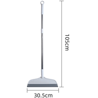 2024 haute qualité magique Silicone multi-usages raclette ménage vadrouille acier balai pelle à poussière en gros en plastique fenêtre verre