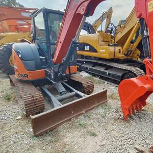 Miniexcavadora de 6 Toneladas Bien Mantenida ZX60USR, Equipo para Excavación de Tuberías, Bomba, Rodamiento, Motor de 40.5kw de Potencia, Importada de Japón - Product Image 4