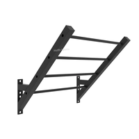 Barre de traction murale en acier robuste pour usage commercial, fixation pour équipement de musculation, échelle de gymnastique type aile de singe