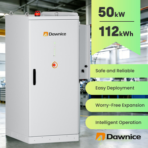 ระบบกักเก็บพลังงานแสงอาทิตย์ลิเธียมไอออน LFP ขนาด 50 กิโลวัตต์ 100 กิโลวัตต์ชั่วโมง 358 โวลต์ พร้อมระบบป้องกัน IP54 ระบายความร้อนด้วยอากาศ รองรับการเชื่อมต่อแบบออนกริด/ออฟกริด  ใช้ได้กับ BoostEss 8000 รอบการใช้งาน - Product Image 1