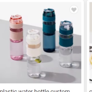 Nouvelle bouteille d'eau de sport en plastique par sublimation 2024 pour le camping, vente en gros - Product Image 5